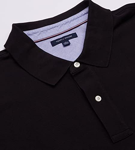 Мъжки Памучен риза с къси ръкави в стил Пике Tommy Hilfiger с къс ръкав Класически cut