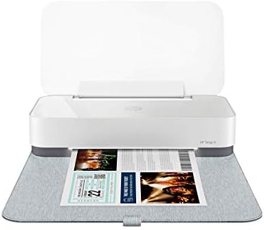 Принтер HP Tango X, за умна къща с ленено калъф цвят на индиго – универсален Безжичен мастилено-струен компютър, мобилен принтер,