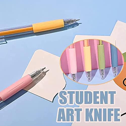 6 бр. Студентски Универсален нож с анимационни модел, Инструмент за рязане на хартия, нож за рязане на ръце, Нов Разделочный нож, подобен