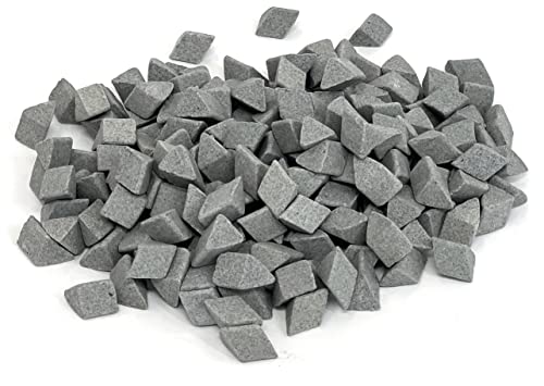 Керамични Кувыркающиеся и вибриращи материали - Малки Многостранни триъгълници - в Размер 3/8 инча (10 кг)