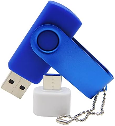 Chauuxee 512 MB USB Флаш Памети Флаш Памет U Диск на Устройството на Карта с Памет за Студенти Подаръци на Учениците (в Синьо)