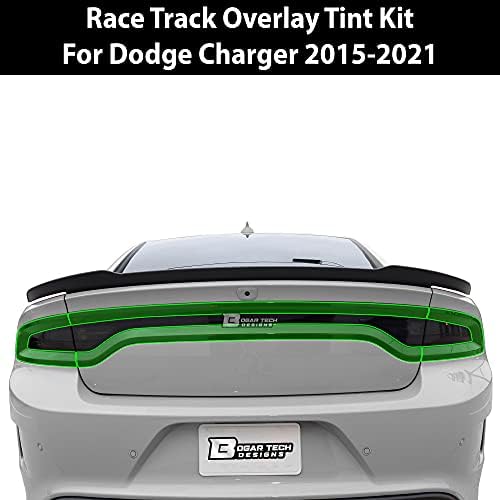 BOGAR TECH РАЗРАБОТВА Комплект оцветяването на странични насоки за обратно виждане на светлина, съвместим с Dodge Charger 2015-2022