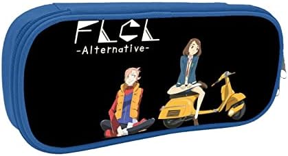 DaihAnle FLCL Кутия за Писалки за Тийнейджъри Преносим Калъф за Грим За Моливи Студентски Голям Капацитет Платно молив