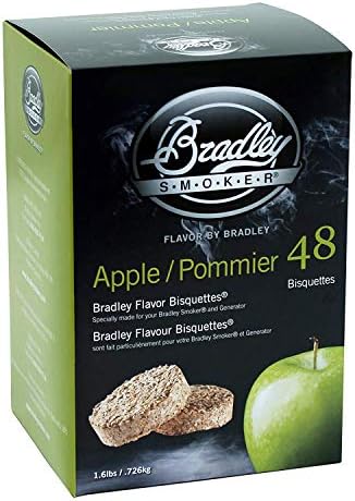 Пандишпан Bradley Smoker BTAP48 с ябълки и Помье 48 опаковки
