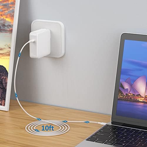 Зарядно устройство Mac Book Pro - Зарядно устройство USB C капацитет от 10 фута, 118 W, зарядно устройство, Mac Book Air, Зарядно устройство