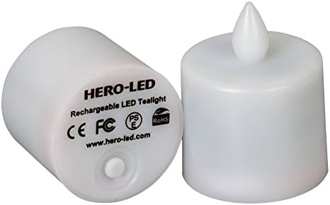 HERO-LED CD-RC-12RF-RGB Безжичен Индуктивен Акумулаторни led Електрически Свещи, Беспламенные Блестящо Супени осветителни тела с Дистанционно
