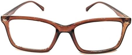 Компютърни очила На lifestyle пластмасови правоъгълни кафяви 48 мм unisex_alacfrpr1164