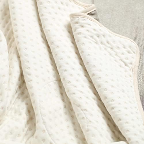 Защитно одеяло Armshield EMF 5G, От Органичен памук, Противорадиационное, Бял цвят, на 60 x 78