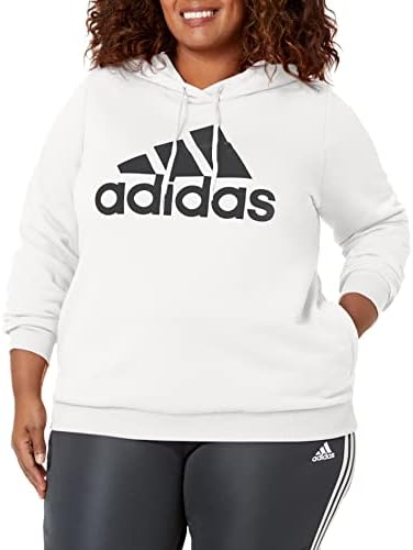 Руното hoody с логото на adidas Women ' s Loungewear Essentials