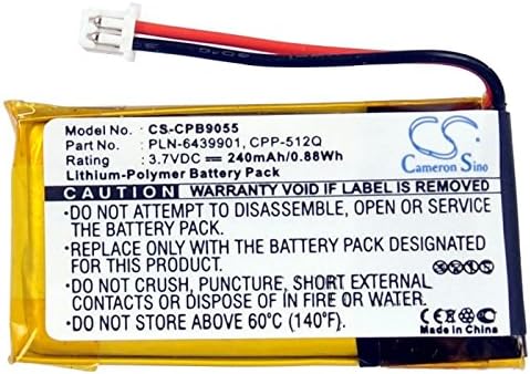 Батерия безжични слушалки Номер PLN-6439901 за CA12CD ПР, CS351, CS351N, CS351V, CS361, CS361N, в cs50, CS50USB, в cs50-USB,