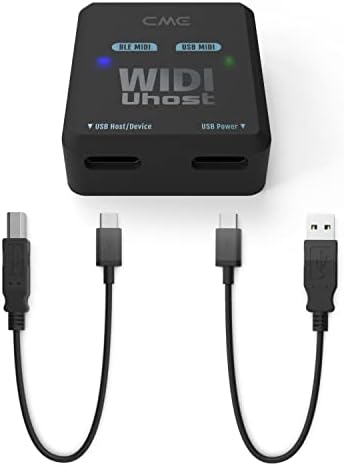 Комплект кабели CME WIDI Uhost + USB-B OTG за съвместими MIDI-контролери и устройства с USB порт-B (принтер).