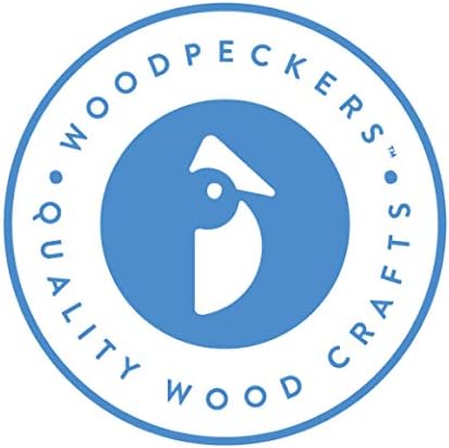 Дървени Клечки за ос 1-1/ 4 инча, Опаковки от 25 мини дървени клечки за diy от дърво, Подходящи за дървени колела с дупки 1/4 инча diy, от Woodpeckers