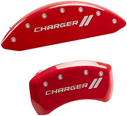 Капачки на челюстите MGP 12162SRT1RD Червени Спирачни капаци Подходящи за Dodge Charger/Challenger 2011-2020 години на освобождаването
