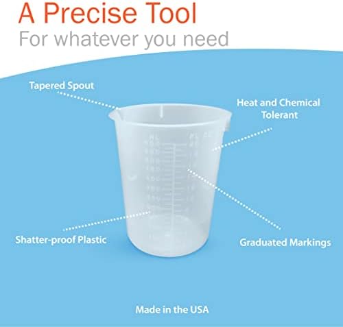 Пластмасова чаша 600 ml, Определени от 25 парчета от Maryland Пластмаси – Прозрачни Полипропиленови чаши за Еднократна употреба с