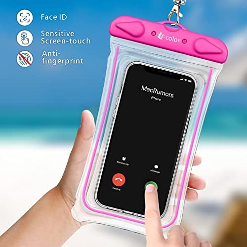 Водоустойчив калъф за телефон F-color-Калъф, за да защитите телефона си от вода-Водоустойчива чанта за телефон-Суха чанта за iPhone