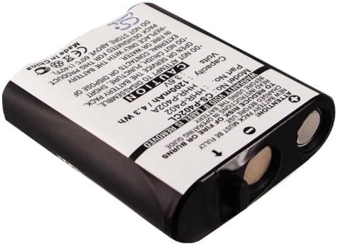 Замяна на батерията Estry за Radio Shack HHR-P402 23-965 43-9002 43-9003 43-9005 43-9007 43-9013 960-2100 HHR-P402A Тип 30