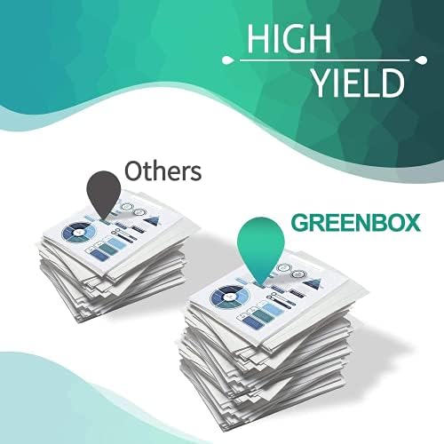 GREENBOX Съвместима касета с тонер SP C360 C361 с най-висока доходност за подмяна на тонер касета за Ricoh SP C360 C361 408176