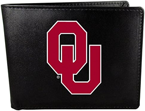 Чантата Siskiyou Sports NCAA Oklahoma Sooners с две гънки и брелоком на ремешке, Черен, Един Размер