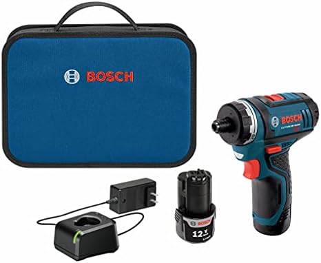 Bosch PS21-2A 12-Волтов Максимален литиево-йонна 2 Платна Джобен комплект драйвери с 2 батерии, зарядно устройство и футляром с