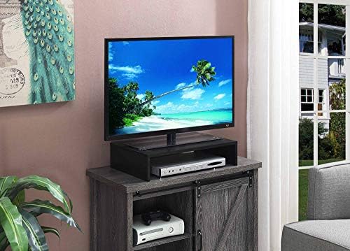 Концепция за обзавеждане Designs2Go Поставка за телевизор / монитор с размер до 46 инча, Черен и Designs2Go Поставка за малко телевизора