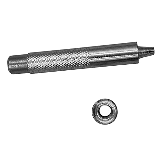 EXCEART Инструмент за Защелкивания Бутони 4 мм Installer Нитове за Защелкивания Штамповочный Комплект За Защелкивания Метални Капси Инструмент