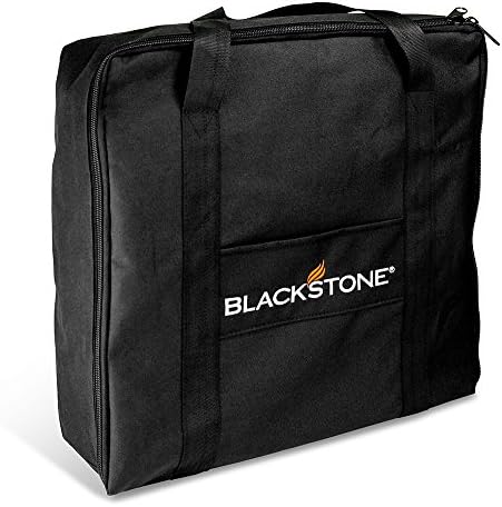 Blackstone 17-инчов покритие за тигани и чанта за носене От водоустойчив полиестер 600D, сверхпрочная Капак за газов грил с плосък покрив