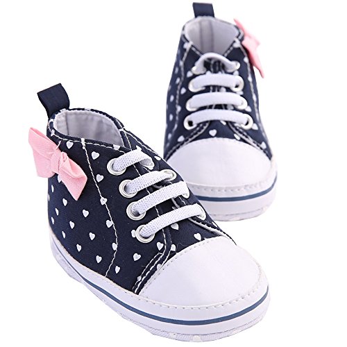 WAYLONGPLUS/ Детска Парусиновая обувки подметка с неплъзгащи подметки, обувки за бебешко креватче, Маратонки с принтом любов