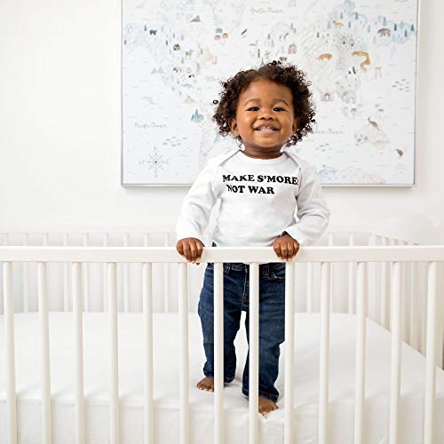 Тениска за деца Little Fishkopp от Органичен Памук с дълъг ръкав и Шарките | Peace | 12-18 месеца