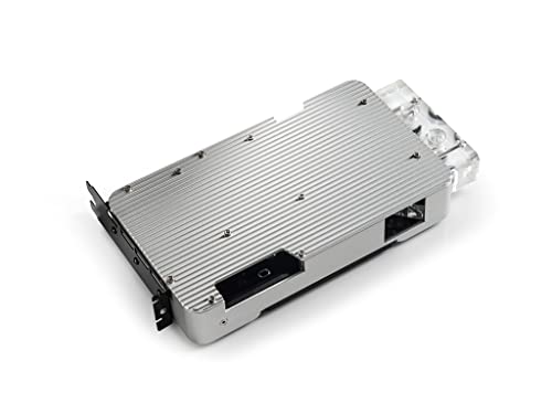 Воден блок и на задния панел на графичния процесор Bitspower Premium Mobius за GeForce RTX 3090 Founders Edition, D-RGB, Никел/Плексиглас (BPPRE-VG3090FEID)