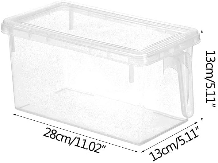 Кухненски прозрачна кутия за съхранение на DUBAO, зърнени храни, боб, фланец за домашно органайзер, контейнер за храна, кутии