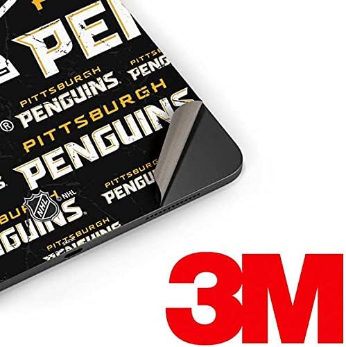 Стикер на таблет Skinit е съвместима с iPad Pro 12,9 инча (2021) - официално лицензиран дизайн NHL Pittsburgh Penguins Blast