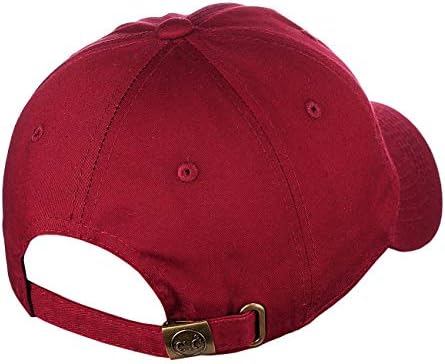 C. C Унисекс Класическа Е нисък профил Памучен бейзболна шапка, Без дизайн за татко