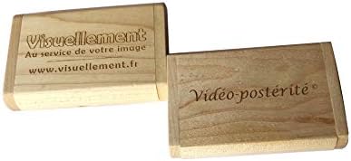 10ШТ Кленовое дърво 2,0/3,0 USB Флаш памет с Дървена кутия (Безплатно Лазерно гравиране на лого) (с 2.0 / 8 GB)