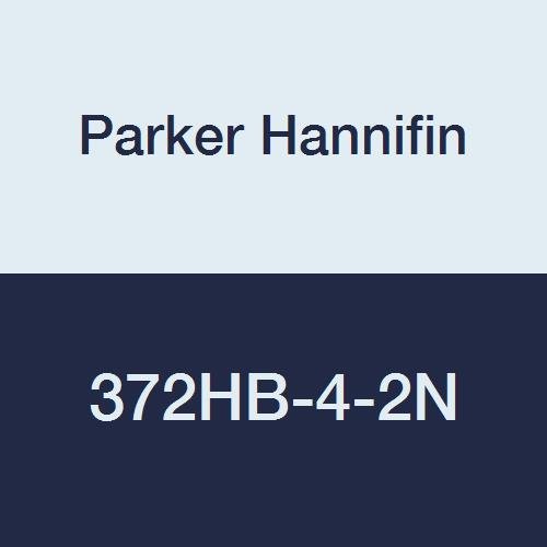 Parker Hannifin 372HB-4-2N Найлонов Чай с Назъбени, 1/4 Върхът на маркуча x 1/8 Жак NPT, Бял