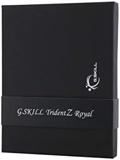 G. SKILL 16 GB 2 x 8 GB) памет Настолна Trident Z Royal серия DDR4 PC4-32000 4000 Mhz Модел F4-4000C15D-16GTRG