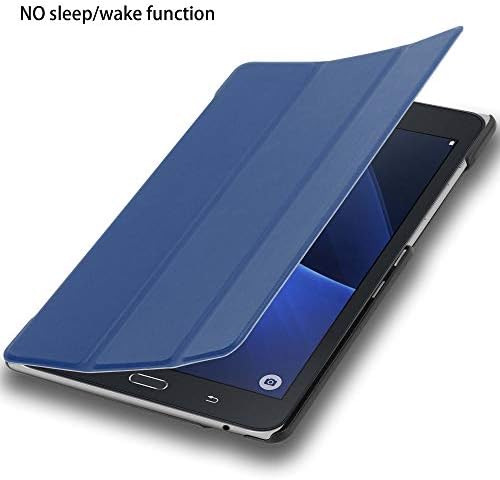 Калъф за таблет Cadorabo, съвместим с Samsung Galaxy Tab A (7.0) SM-T280N от Джърси Тъмно синьо - ултра тънък Защитен калъф в стил