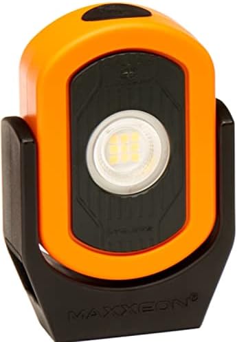 MAXXEON Cyclops MXN00813, Акумулаторна батерия led работна лампа USB-C, ярко оранжево, 720 Лумена