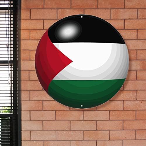 Палестинският Метален Знак, Палестинският Флаг, Добре дошли Знак За Верандата, Национален Флаг, Персонални Ретро Венец, Метален Стенен
