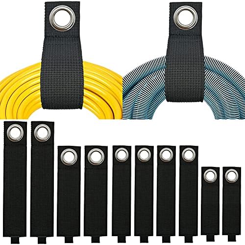 ZTSXLLIM Тежкотоварни колани за съхранение (асорти 10 опаковки) - Удължител за съхранение, Органайзер, Държач за ликвидация на кабела, Cable