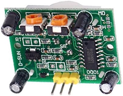 Mixse HC-SR501 PIR Пироэлектрический IR-Инфрачервен Датчик за движение за Arduino UNO Raspberry 2 бр.