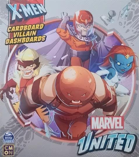 Marvel United: Картонени контролния панел злодеи от X-men (специално за СТАРТОВИЯ)