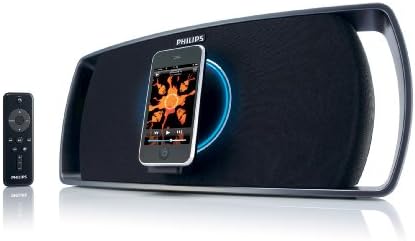 Моторизованная докинг станция за преносими високоговорители Philips Revolution за iPhone /iPod