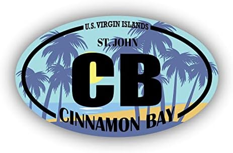 CB Cinnamon Bay, Вирджински острови на САЩ, Сейнт Джон | Етикети на забележителностите на плажа | Океан, Море, Езеро, Пясък,