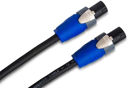 Акустични кабели HOSA SKT Edge 12 калибър speakON до speakOn - (100 метра) (черен)