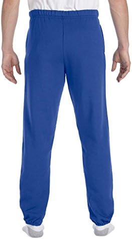 Спортни панталони отвътре с джобове Jerzees 9,5 грама 50/50 Super Sweats (4850Р)
