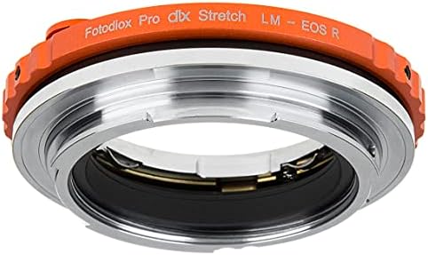 Адаптер за закрепване на обектива Fotodiox DLX Stretch - Съвместим с дальномерным обектив Leica M, за да беззеркальных фотоапарати Canon