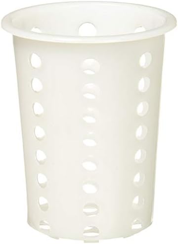 Цилиндър за прибори за хранене Winco, пластмаса в бял цвят среден размер