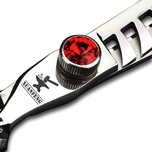 Фризьорски ножици XUANFENG 6 7 ' Набор от професионални ножици За подстригване на Коса Ножица за изтъняване на коса Фризьорски