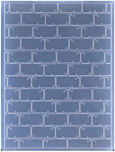 Папки за релеф KWELLAM Brick Wall Пластмаса за Направата на Картички, Scrapbooking, както и други Занаяти от Хартия 21032903