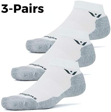 Swiftwick - MAXUS ONE (3 двойки) Чорапи за голф и тичане, Максимална възглавница